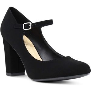 - Marco Republic Black Nubuck Monaco Heels Comfort Pumps NEW IN BOX Jerusalem
